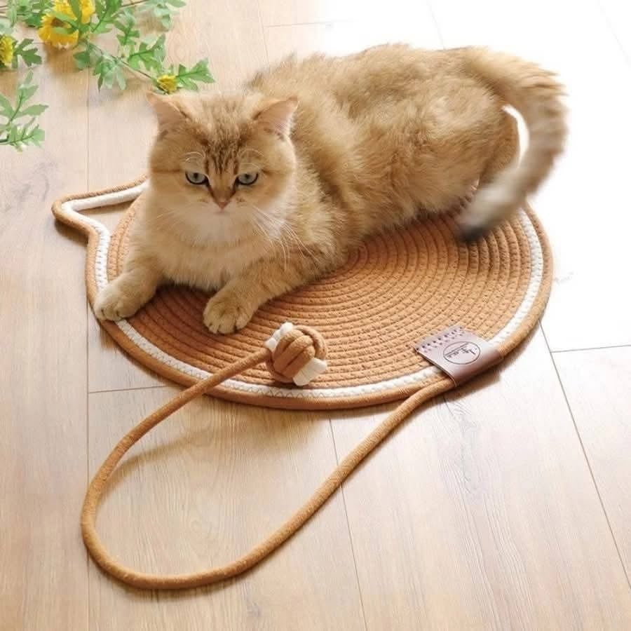 بساط خاص بالقطط مصمم للخدش 🐈