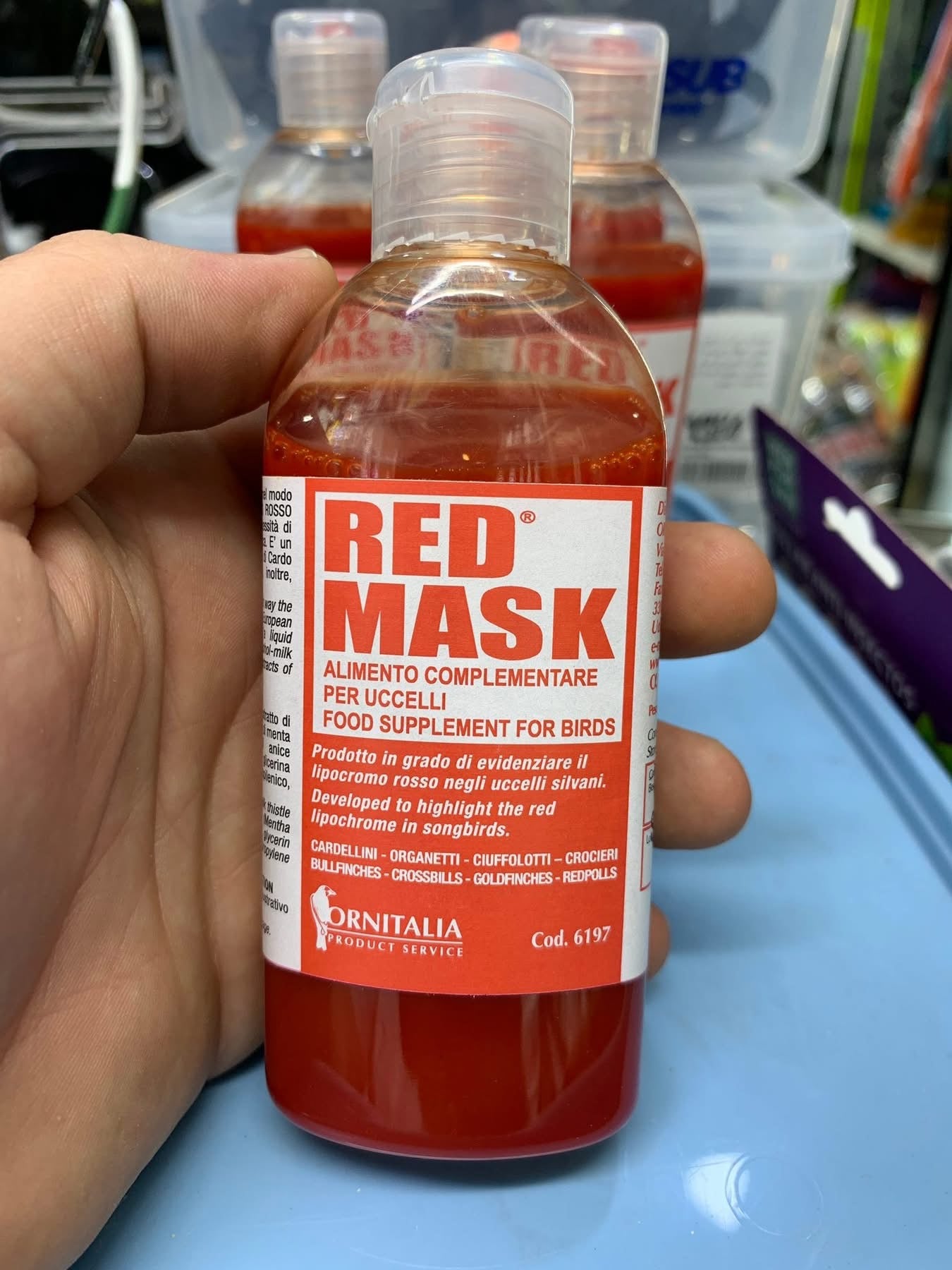 RED MASK 🦜